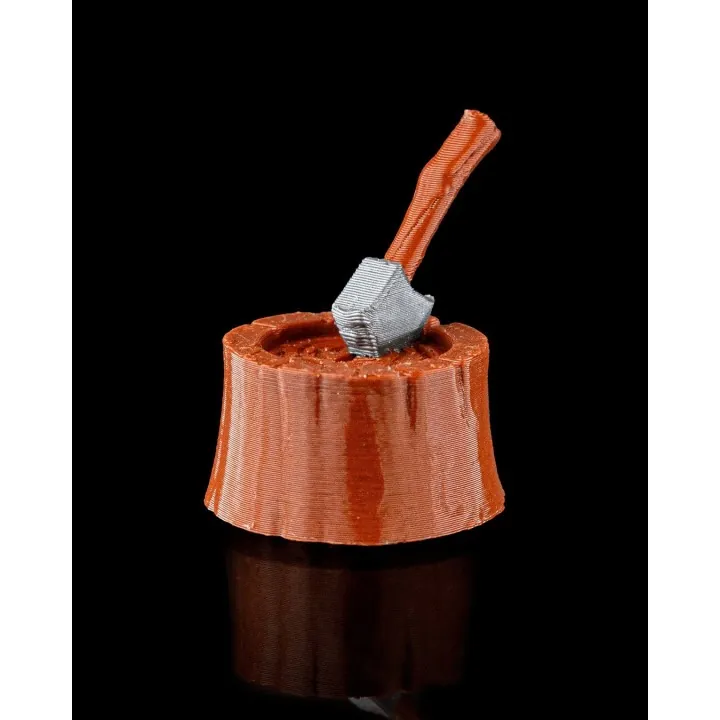 Souche & Hache – Figurine déco Made in Occitanie