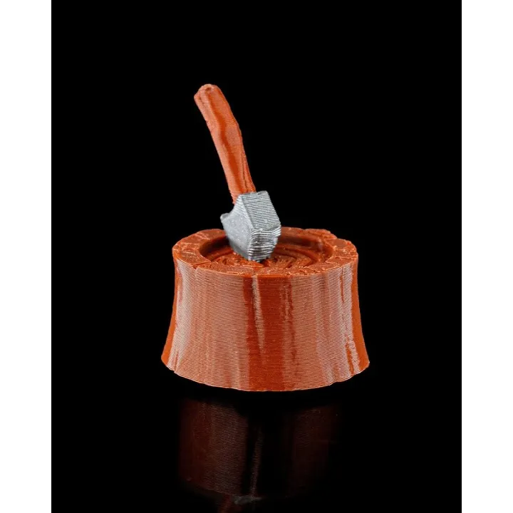 Souche & Hache – Figurine déco Made in Occitanie