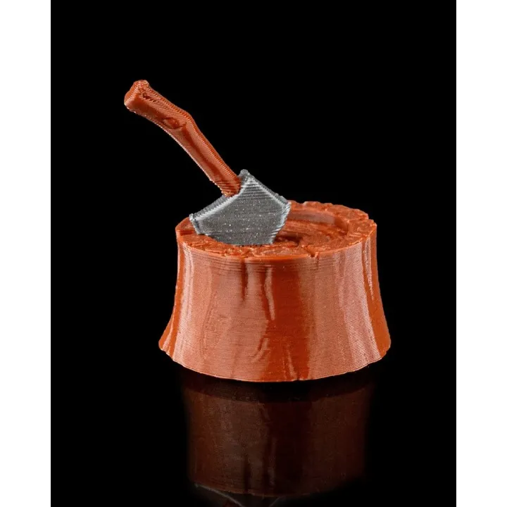 Souche & Hache – Figurine déco Made in Occitanie