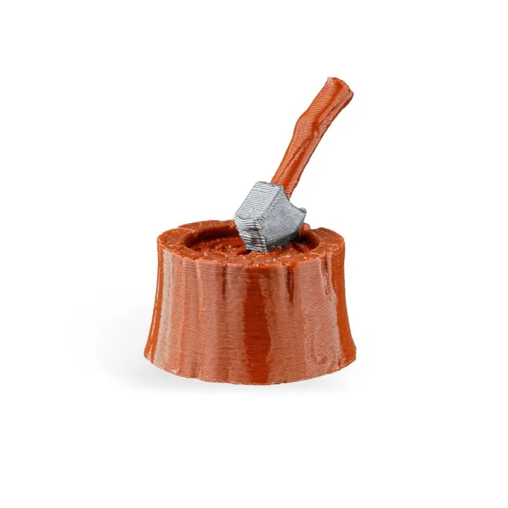Souche & Hache – Figurine déco Made in Occitanie