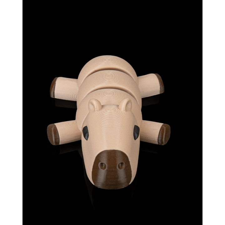 Capybara Chill – Figurine & Porte-Clés Capybara Zen Made In Occitanie