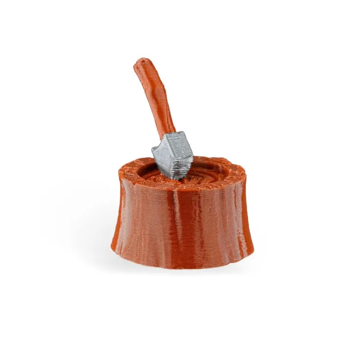 Souche & Hache – Figurine déco Made in Occitanie