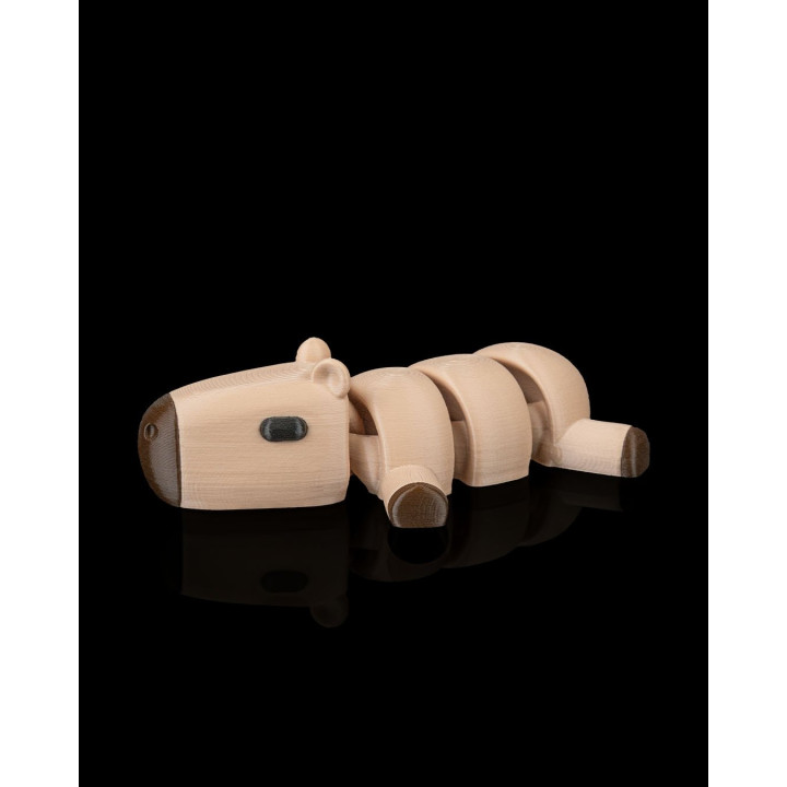 Capybara Chill – Figurine & Porte-Clés Capybara Zen Made In Occitanie