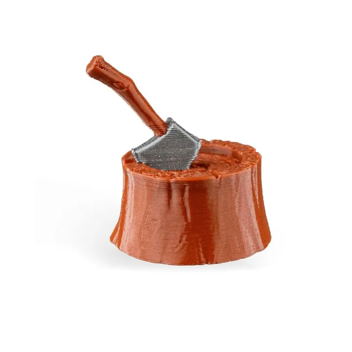 Souche & Hache – Figurine déco Made in Occitanie