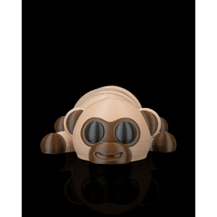 Monkey Pause – Figurine Singe Paresseux & Porte-Clés | Made In Occitanie