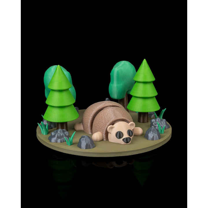 Hérisson Câlin – Figurine Décorative & Porte-Clés Adorable