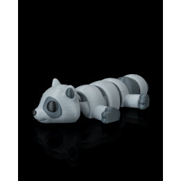 Raton Laveur Paresseux Articulé – Figurine & Porte-Clés