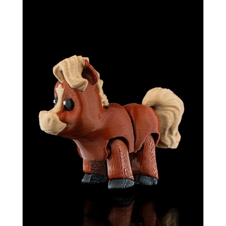 Cheval Articulé Mignon – Figurine Made in Occitanie