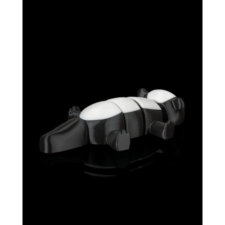 Mouffette Lounge – Figurine Articulée & Porte-Clés Skunk