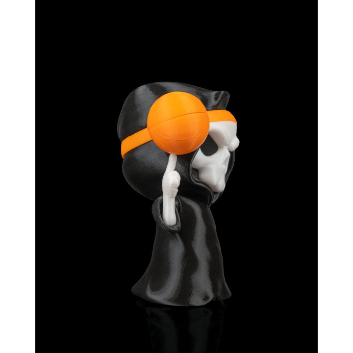 Slam Reaper – Figurine Faucheuse Basketteur & Porte-Clés