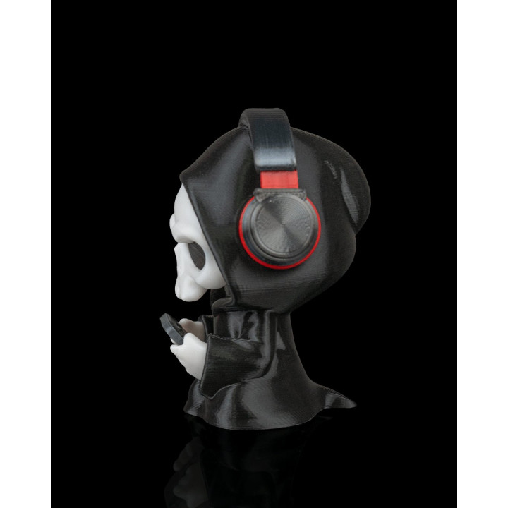 Grim Reaper Gamer – Figurine & Porte-Clés Faucheuse Geek