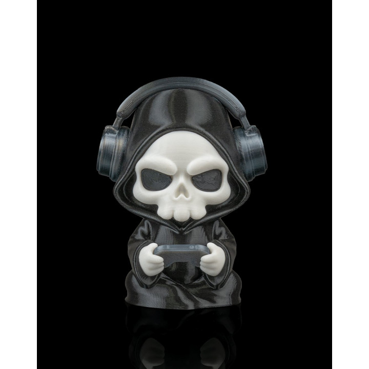 Grim Reaper Gamer – Figurine & Porte-Clés Faucheuse Geek