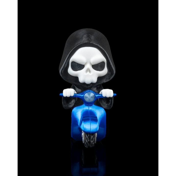 Grim Rider – La Faucheuse Sur Scooter | Figurine & Porte-Clés