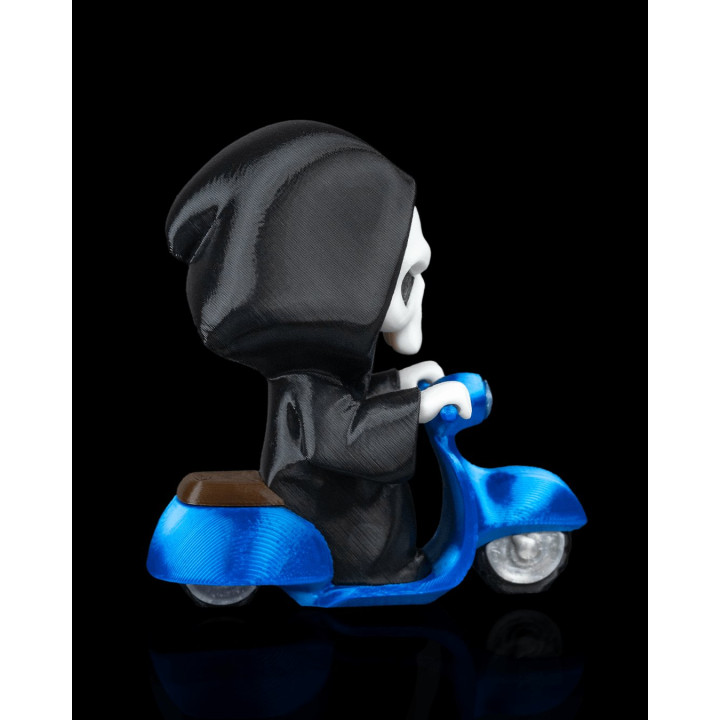 Grim Rider – La Faucheuse Sur Scooter | Figurine & Porte-Clés
