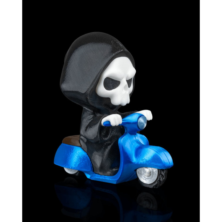 Grim Rider – La Faucheuse Sur Scooter | Figurine & Porte-Clés