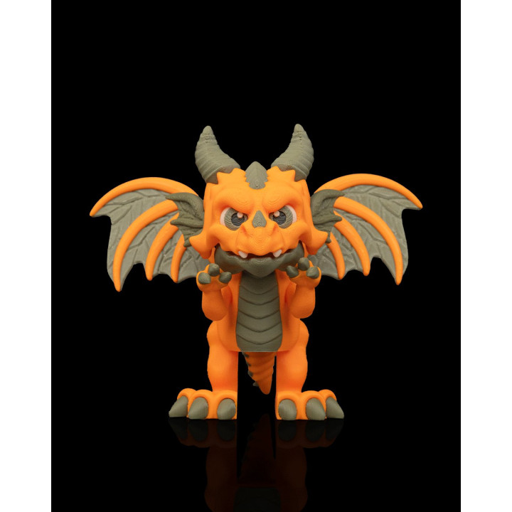 Gardien De La Citrouille – Dragon Halloween Figurine Décorative