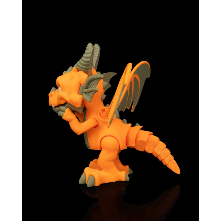 Gardien De La Citrouille – Dragon Halloween Figurine Décorative