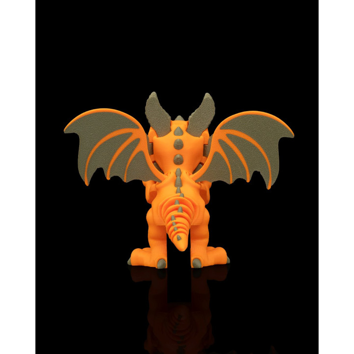 Gardien De La Citrouille – Dragon Halloween Figurine Décorative