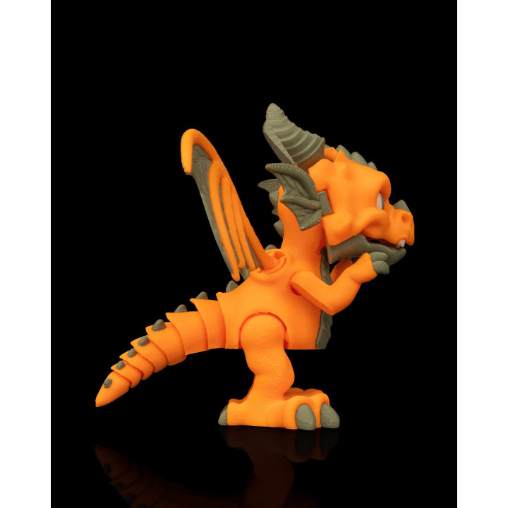 Gardien De La Citrouille – Dragon Halloween Figurine Décorative