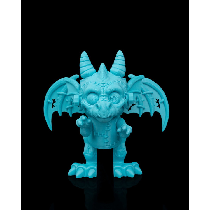 The Reassembled – Figurine Dragon Monstre Articulé Avec Socle Cimetière
