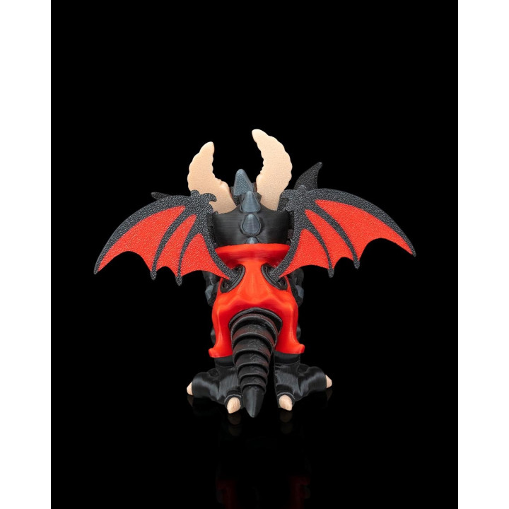 Night Fang – Figurine Décorative Créature Des Ténèbres Avec Socle Portail