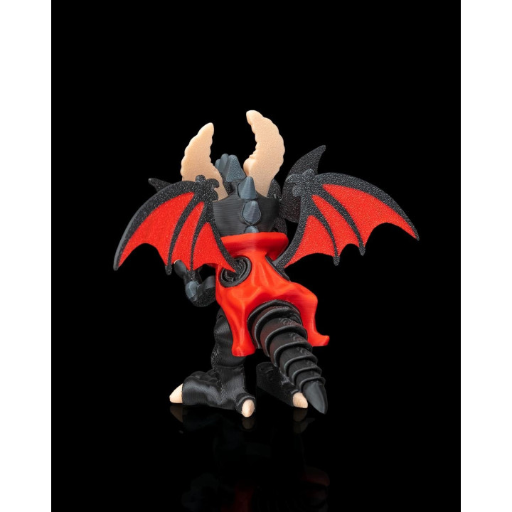 Night Fang – Figurine Décorative Créature Des Ténèbres Avec Socle Portail