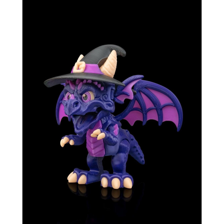 Coven Lord – Figurine Dragon Sorcier Avec Chaudron | Made In Occitanie