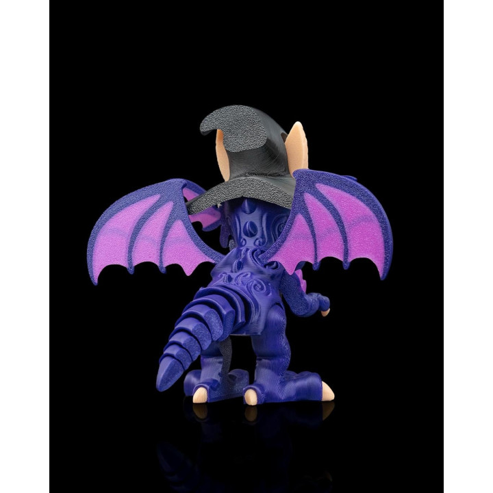 Coven Lord – Figurine Dragon Sorcier Avec Chaudron | Made In Occitanie