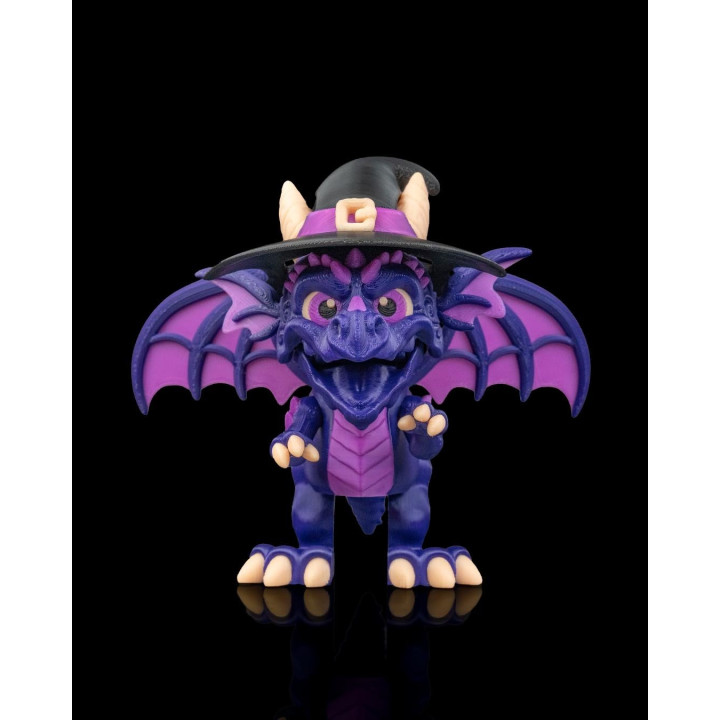 Coven Lord – Figurine Dragon Sorcier Avec Chaudron | Made In Occitanie