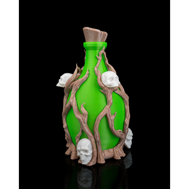 Deadly Sip – Lampe De Table Potion Tête De Mort | Décoration Fantastique
