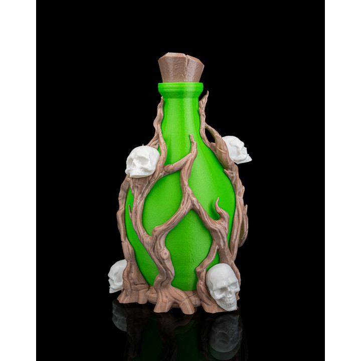 Deadly Sip – Lampe De Table Potion Tête De Mort | Décoration Fantastique