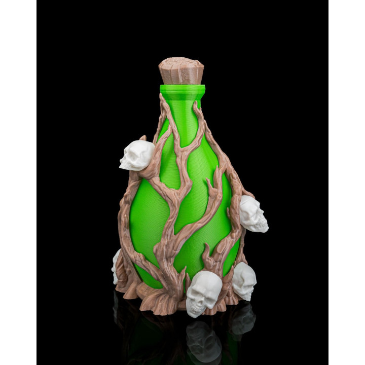 Deadly Sip – Lampe De Table Potion Tête De Mort | Décoration Fantastique