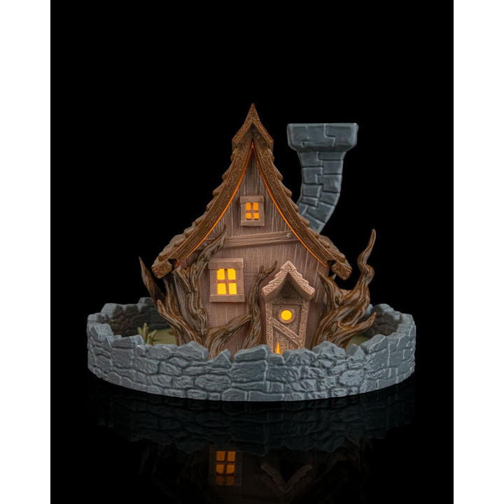 Ghost Manor – Lampe De Table & Brûleur Backflow Maison Hantée