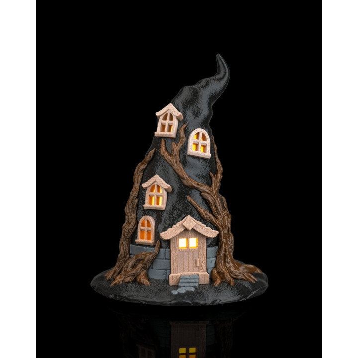 Witchstead – Lampe De Table Chalet De Sorcière Lumineux