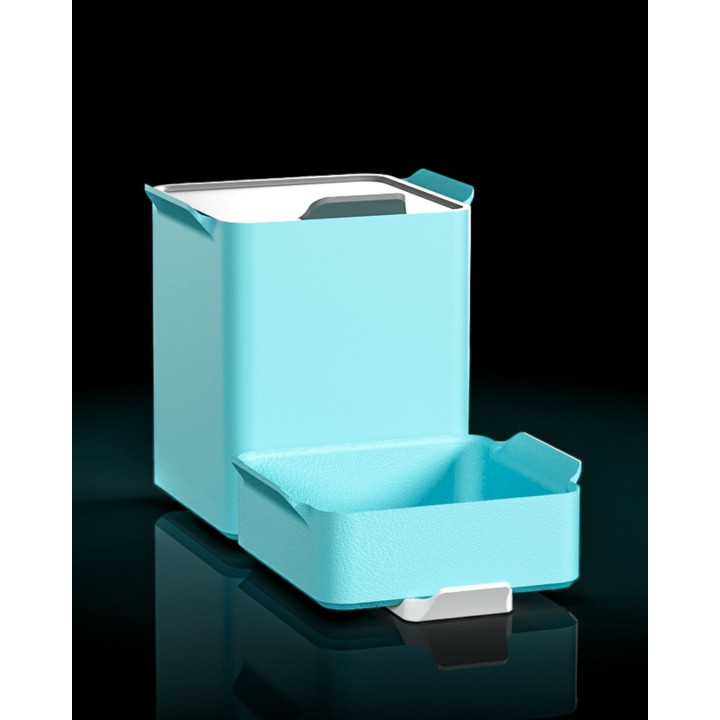 Neat Clean – Organisateur Sous-Évier 2-En-1 : Poubelle & Rangement Produits Ménagers