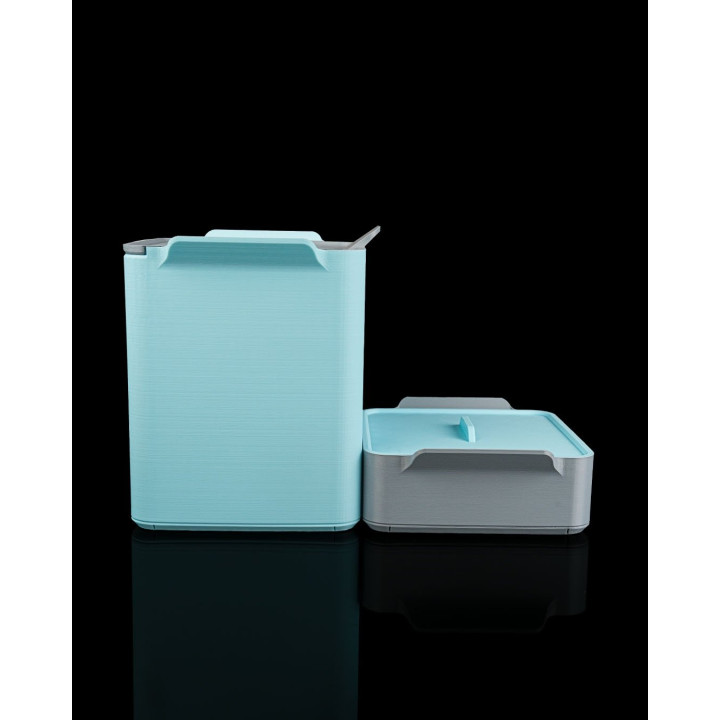 Neat Clean – Organisateur Sous-Évier 2-En-1 : Poubelle & Rangement Produits Ménagers