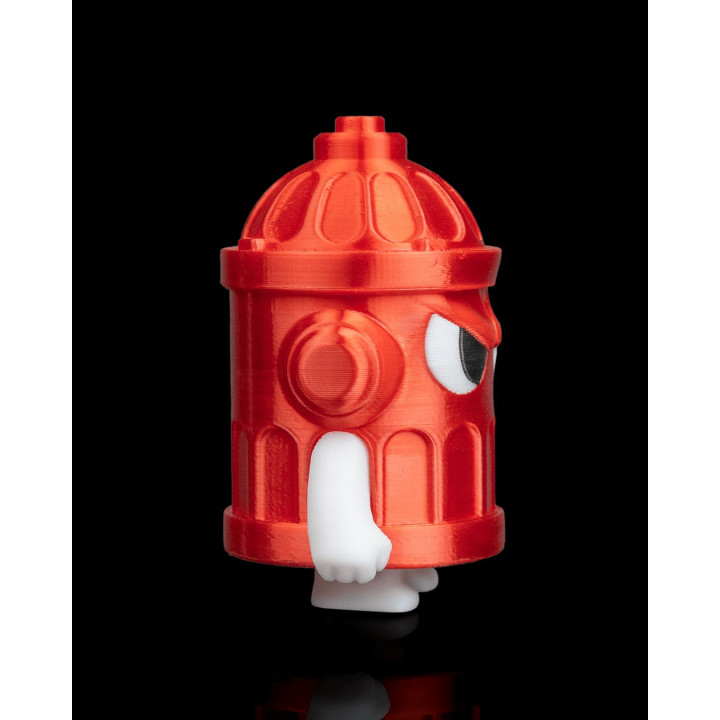 Anty Blaze Off – Figurine Bouche D'Incendie Grognon Avec Décor Urbain