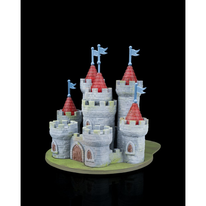 Serre-Livres Château Médiéval & Marque-Page – Story Realm