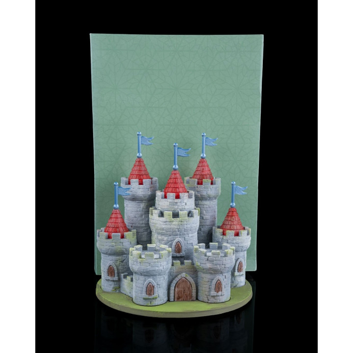 Serre-Livres Château Médiéval & Marque-Page – Story Realm