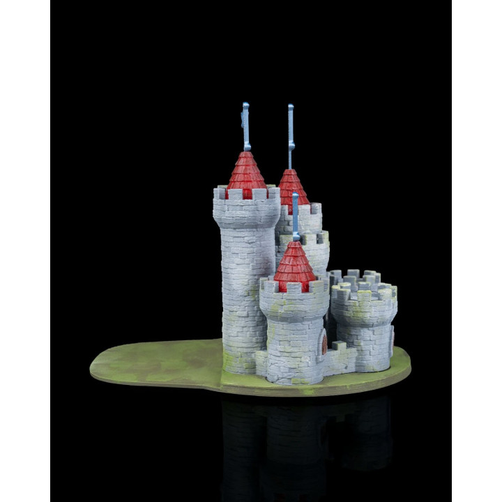 Serre-Livres Château Médiéval & Marque-Page – Story Realm
