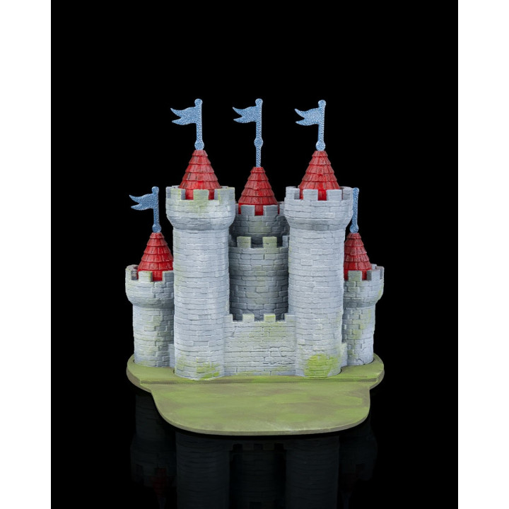 Serre-Livres Château Médiéval & Marque-Page – Story Realm