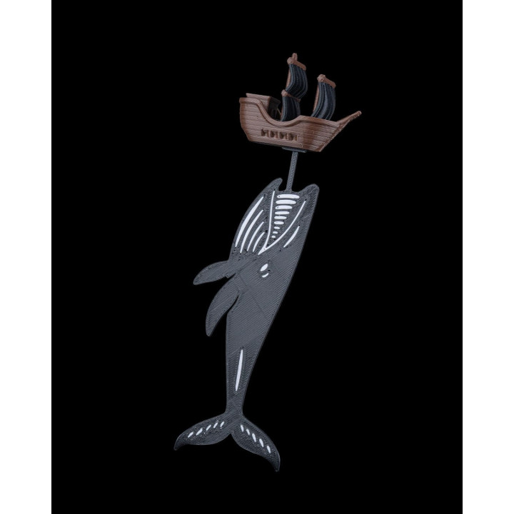 Marque-Page Baleine & Voilier – Whale Tale
