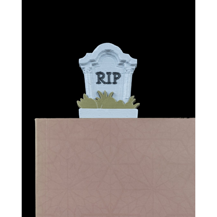 Marque-Page Squelette Rip – Le Signet Qui Hante Vos Lectures