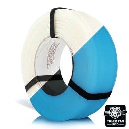 Rosa3D - PETG Standard HS Glow in the Dark - Bleu (Blue) - 1,75 mm - 1