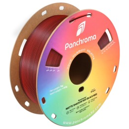 Panchroma Dual PLA - Mat Ombre Rouge Noir-Rouge (Shadow Red Black-Red)