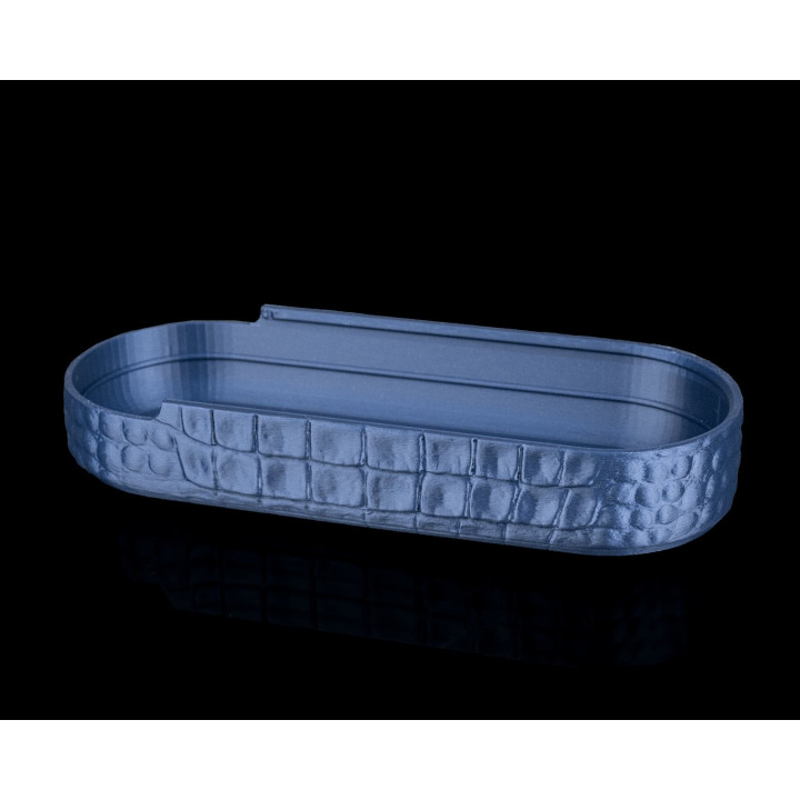 Kit Bureau Croco – Organisateur De Bureau Texture Exotique