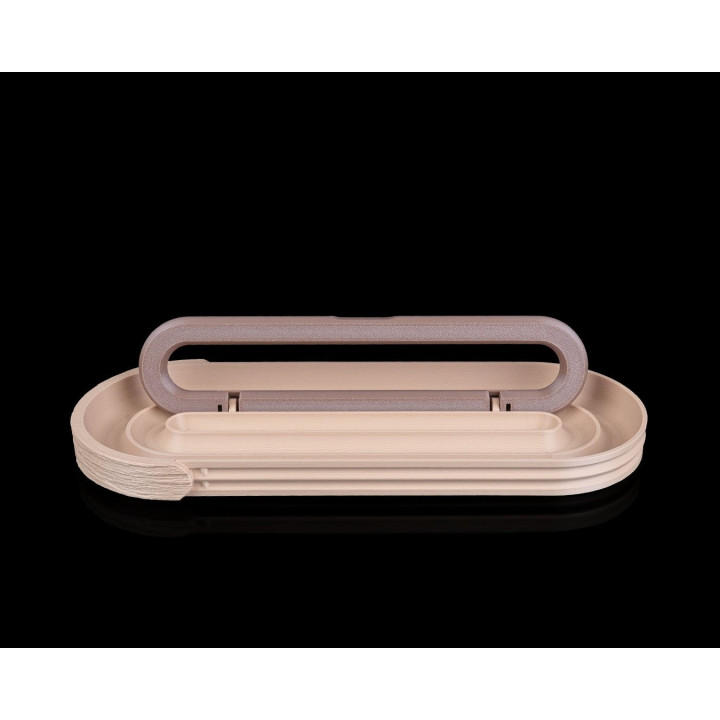 Kit Bureau Natural Timber – Organisateur & Support Téléphone Effet Bois