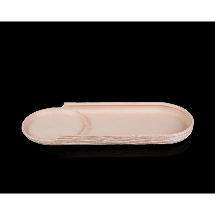 Kit Bureau Natural Timber – Organisateur & Support Téléphone Effet Bois