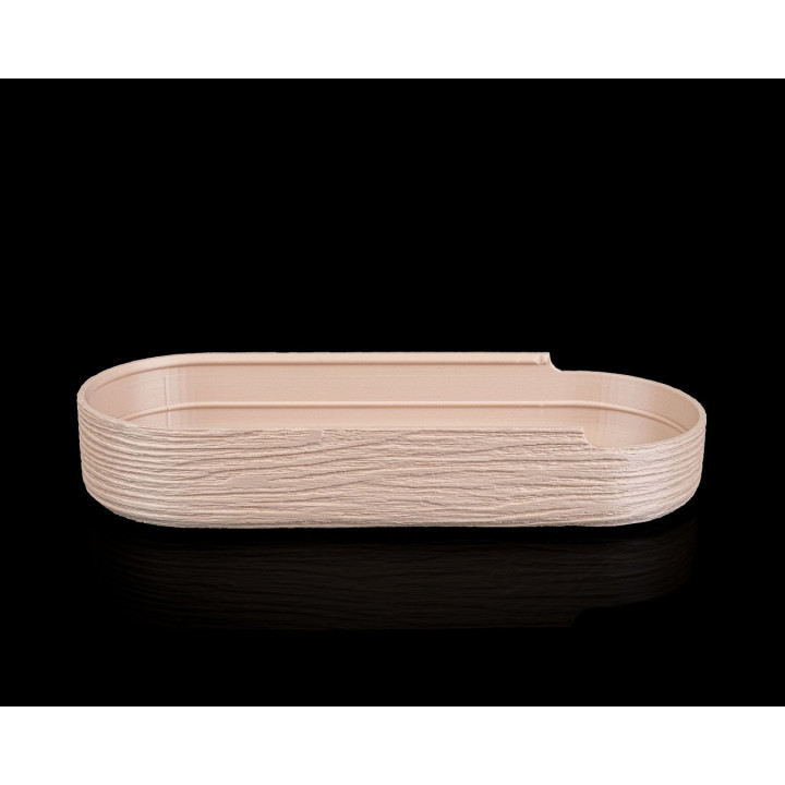 Kit Bureau Natural Timber – Organisateur & Support Téléphone Effet Bois