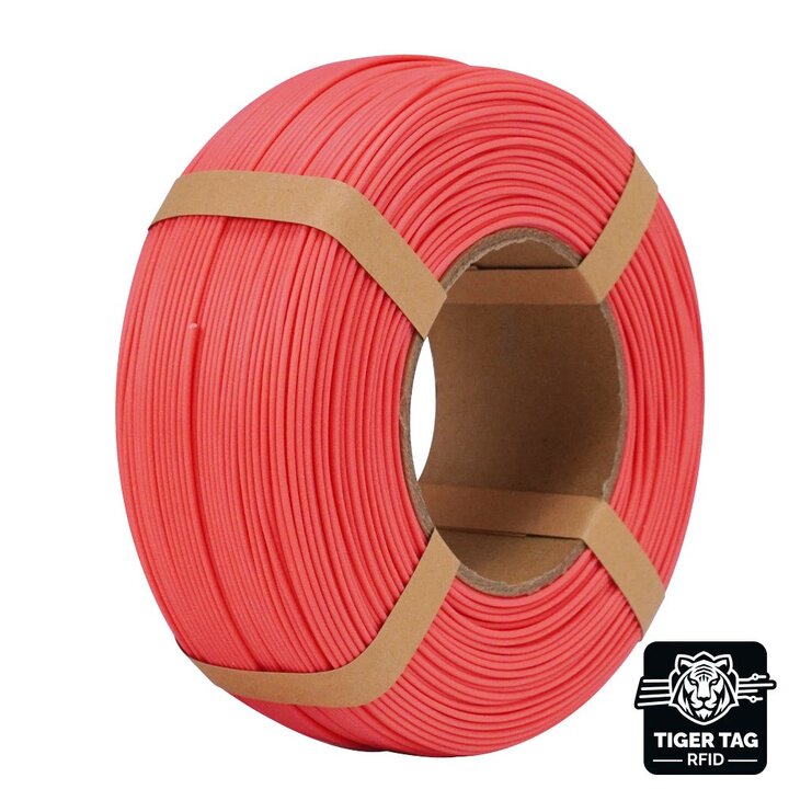 eSun - PLA Mat - Rouge Fraise - 1,75 mm - 1 kg Recharge avec RFID